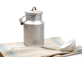 Image showing Milk can 