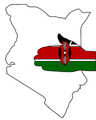 Image showing Welcome to Kenya 