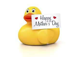 Image showing Rubber Ducky Mothers Day