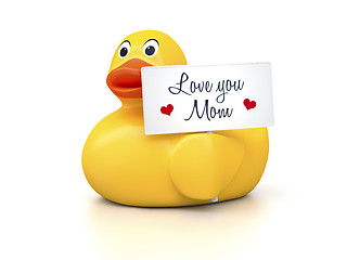 Image showing Rubber Ducky Mothers Day