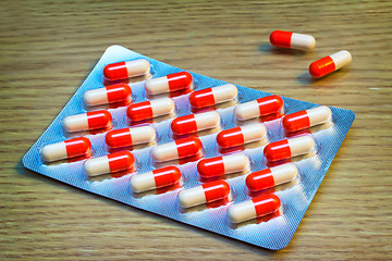 Image showing Drugs: tablets and capsules.