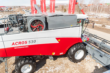 Image showing Agricultural machinery exhibition. Tyumen. Russia