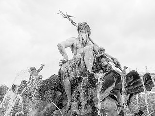 Image showing  Neptunbrunnen fountain in Berlin 