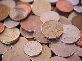 Image showing UK Pound coin