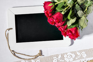 Image showing blank slate blackboard