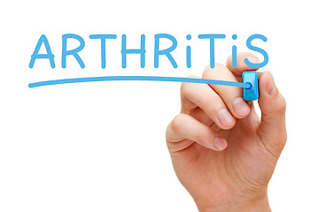 Image showing Arthritis Blue Marker