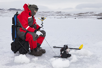 Image showing Hard Water Fishing