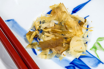 Image showing Japanese bonito flakes 