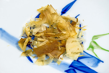 Image showing Japanese bonito flakes 