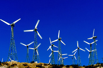 Image showing Wind Turbines