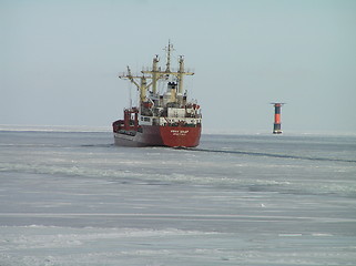 Image showing Ship in Baltic_04.03.2005