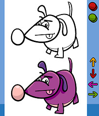 Image showing dog game character cartoon illustration