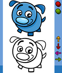 Image showing dog game character cartoon illustration