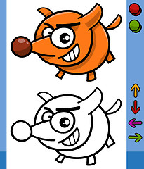 Image showing dog game character cartoon illustration