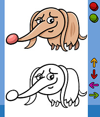 Image showing dog game character cartoon illustration