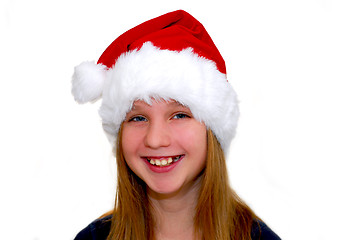 Image showing Chrismas girl