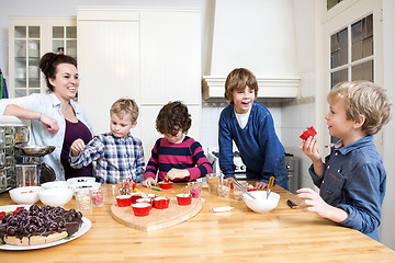 Image showing Baking workshop birthday party