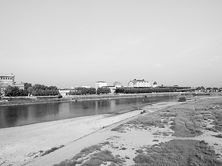 Image showing  Elbe river in Dresden 