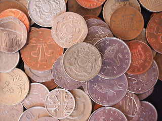 Image showing UK Pound coin