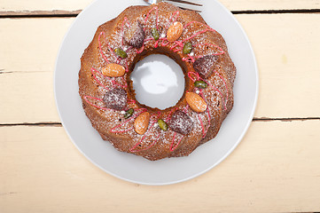 Image showing chestnut cake bread dessert