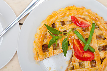 Image showing home made beef pie