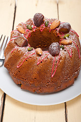 Image showing chestnut cake bread dessert