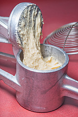 Image showing Swabian noodle machine for spaetzle