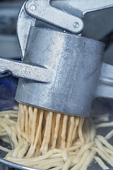 Image showing Swabian noodle machine for spaetzle