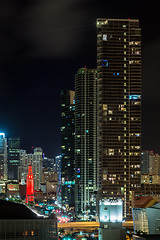 Image showing Aerial view of Miami Downtown