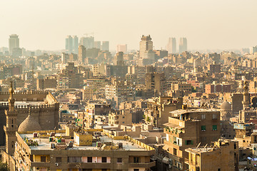 Image showing Aerial view of Cairo