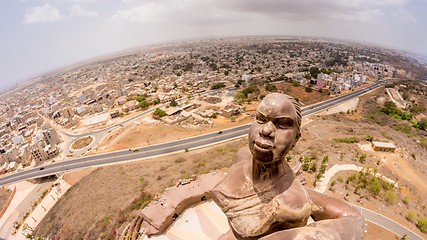 Image showing African Renaissance Monument