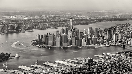 Image showing Manhattan skyline 