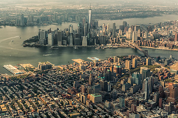 Image showing Manhattan skyline 