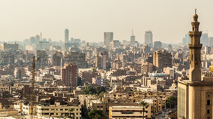 Image showing Aerial view of Cairo