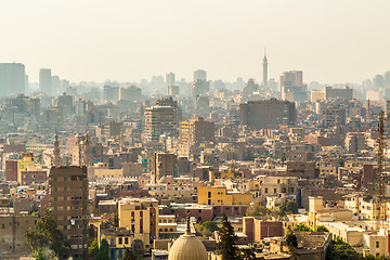 Image showing Aerial view of Cairo