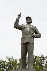 Image showing The first Statue of Samora Moisés Machel