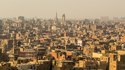 Image showing Aerial view of Cairo