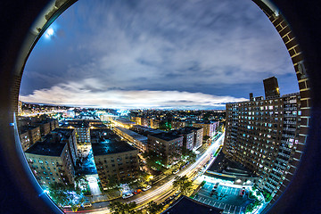 Image showing Queens New York at Night