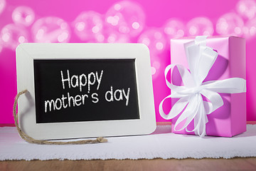 Image showing slate blackboard mother day