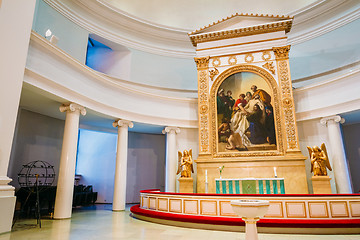 Image showing Classical Interior Of Helsinki Cathedral