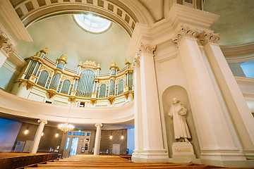 Image showing Classical Interior Of Helsinki Cathedral