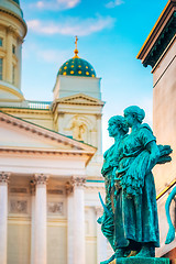Image showing Element Of Statue Of Emperor Alexander II Of Russia