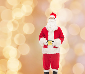 Image showing man in costume of santa claus