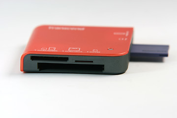 Image showing memory card reader