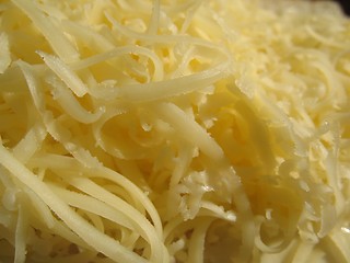 Image showing grated cheese