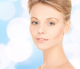 Image showing beautiful young woman face