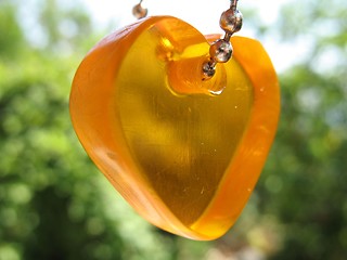 Image showing orange heart