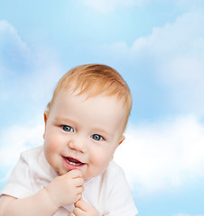 Image showing smiling little baby