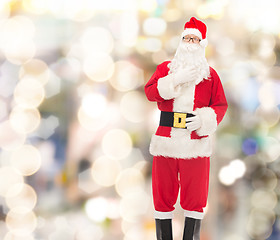 Image showing man in costume of santa claus