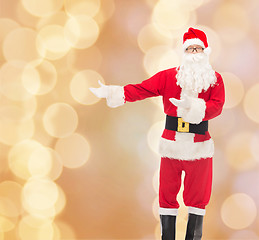 Image showing man in costume of santa claus